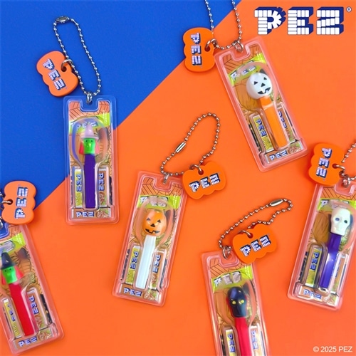 PEZ ペッツ ボールチェーンマスコット Halloween Ver.※アソートの為