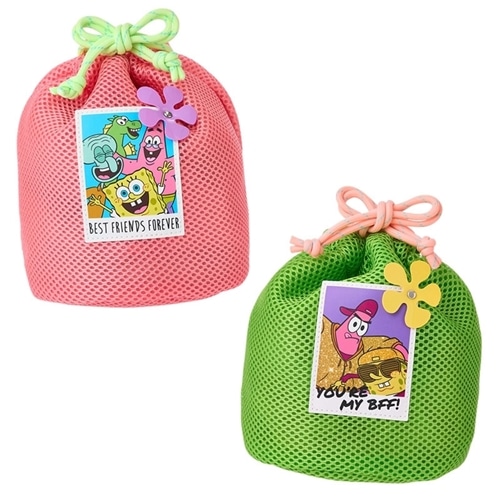 SpongeBob SquarePants スポンジ・ボブ メッシュ巾着