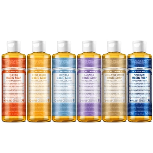 Dr. Bronner's Citrus Magic Soap 4本セット Dr. Bronner's Citrus