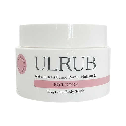 ULRUB ウルラブ ボディスクラブ ピンクムスク 230g(ボディ