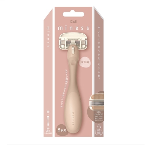 miness マイネス 替刃3個入＜ボディ用、背中用、うで・あし用共通