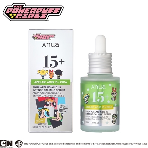 【先行予約販売】Anua アヌア アゼライン酸15インテンスカーミングセラム パワーパフ ガールズ