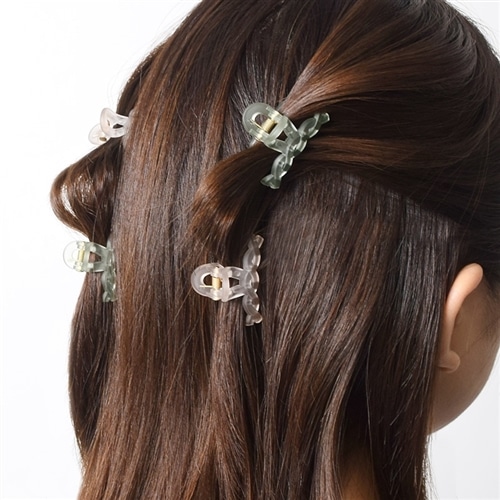 Simone Rocha ミニフラワーヘアクリップ アシッドグリーン