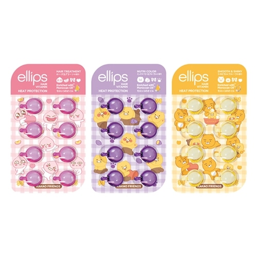 ellips エリップス ヘアオイル シートタイプ カカオフレンズ(アピーチ