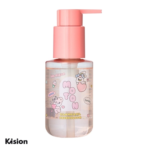 MOTON モトン シルクヘアオイル ピーチブルーム MOMOREI モモレイ