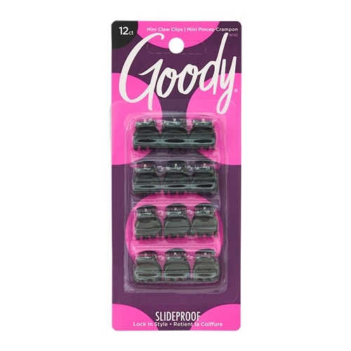 goody ミニクロウクリップ ブラック(ヘアクリップ): 通常| プラザ