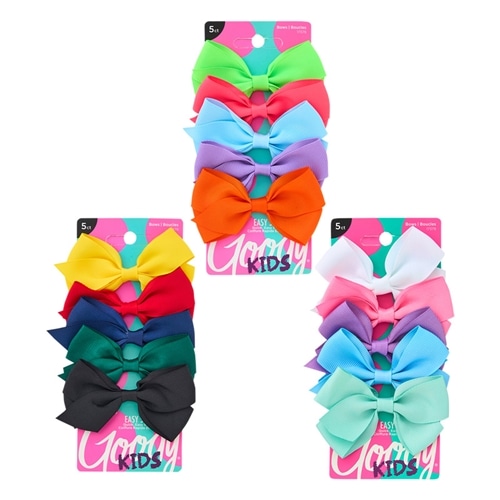 ⓝⓔⓦ【ふんわりバイカラーリボン】ベビーヘアクリップ　キッズクリップ　ヘアゴム ⓝⓔⓦ【ふんわりバイカラーリボン】ベビーヘアクリップキッズクリップ