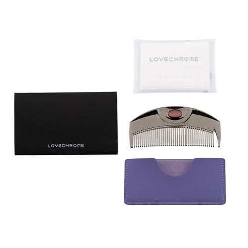 LOVECHROME ラブクロムPGツキ プレミアムブラック＆コームケース
