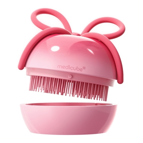 medicube メディキューブ リボンチェリー美ツヤブラシ(ヘアブラシ