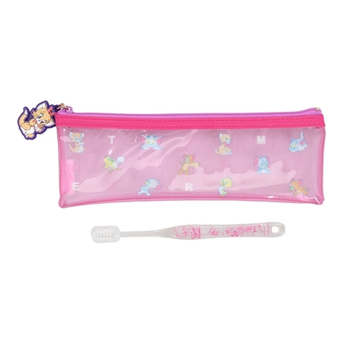 TOM and JERRY トムとジェリー ハブラシ付きポーチ(ハブラシ付きポーチ