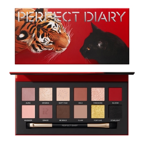 パーフェクトダイアリー エクスプローラ 12色アイシャドウパレット 19