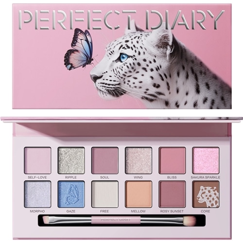 PERFECT DIARYエクスプローラ12色アイシャドウパレット 24 サクラ
