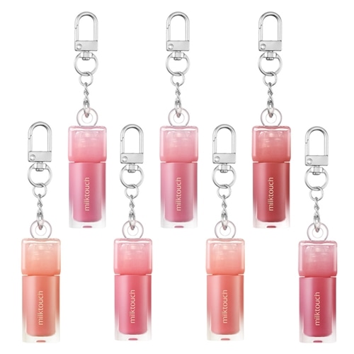 MilkTouch ミルクタッチ デューステインシアーリップグロスミニ(01