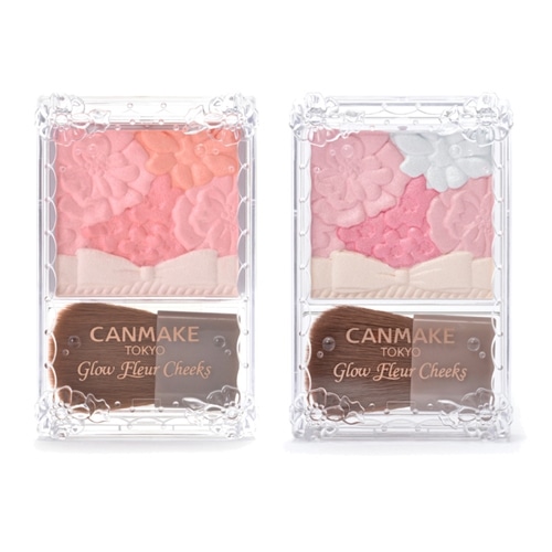 CANMAKE キャンメイク グロウフルールチークス 02・19(02 アプリコット 