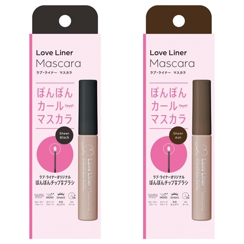 Love Liner ラブ・ライナー ぽんぽんマスカラ(シアーブラック): 通常