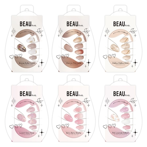 BEAUTY AVENUE ビューティーアベニュー ジェルネイルシール(0001