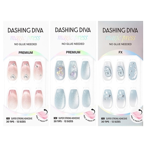 ダッシングディバ マジックプレス ジェルネイルチップ(Roselle): 通常