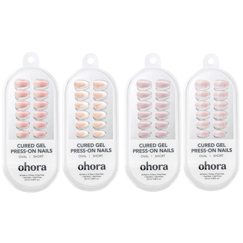 ohora オホーラ ジェルネイルチップ short oval