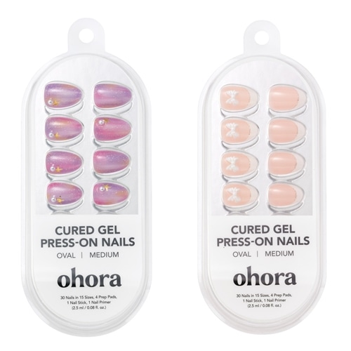 ohora オホーラ ジェルネイルチップ  medium oval