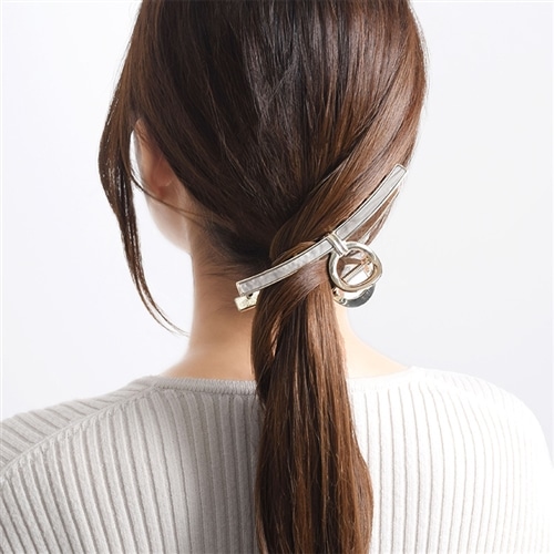 Flowering フラワーリング ヘアクリップ HHC0567(グレー): 通常