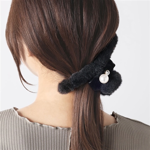 Flowering フラワーリング ヘアクリップ HHC0601(ブラック): 通常