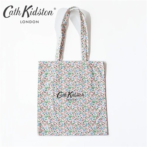 3/31まで】Cath Kidston キャスキッドソン トートバッグ Rain Drop 