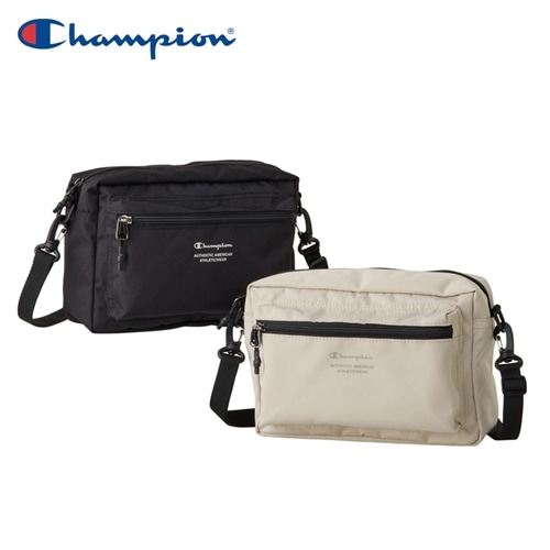 コリンシアン ミラン チャンピオンズオブヨーロッパ セレブレーションパック Champion チャンピオン ロゴポリ ショルダーバッグヨコ(ブラック