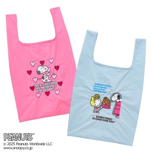 10/9まで先行予約】スヌーピー PEANUTS ストラップ付き エコ