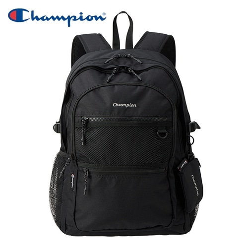 Champion チャンピオン シルバーロゴ バックパック ブラック 30L