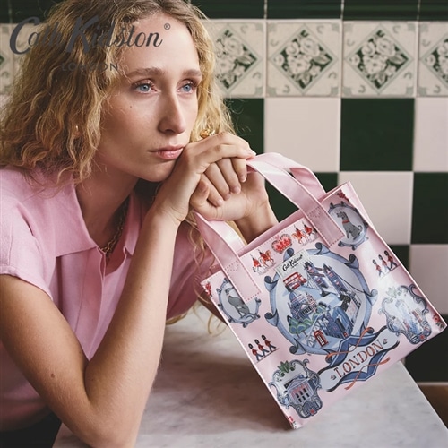 Cath Kidston キャスキッドソン スモール ブックバッグ London Town