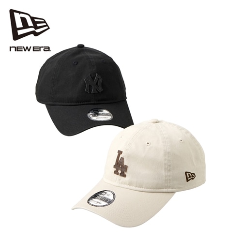NEW ERA ニューエラ 9TWENTY レザーキャップ(ブラック): 通常
