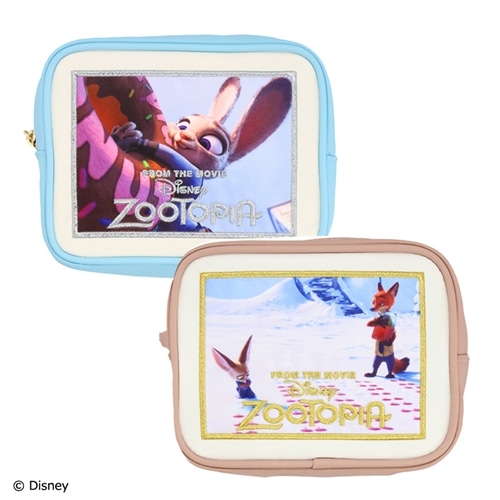 Disney(ディズニー)】ズートピア/コスメポーチ(ブルー): 通常| プラザ