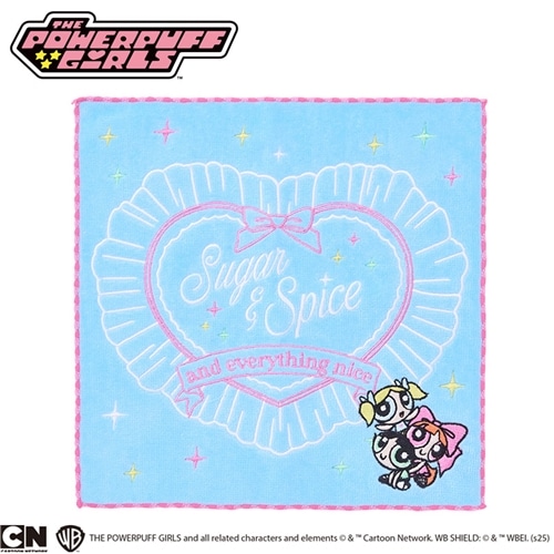 THE POWERPUFF GIRLS パワーパフ ガールズ ハートレース刺しゅう