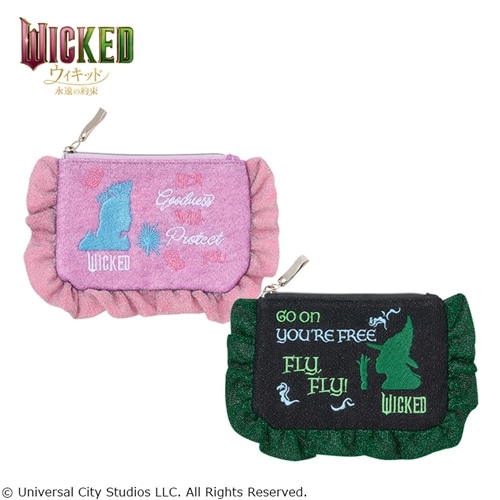 WICKED / ウィキッド 永遠の約束 フリル付きティッシュポーチ(ピンク