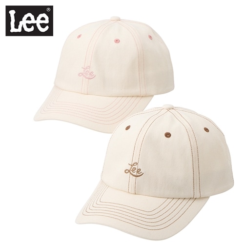 Lee リー ステッチキャップ(ピンク): 通常| プラザオンラインストア