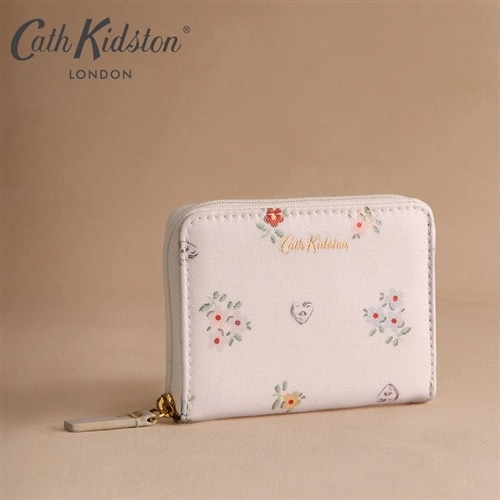 Cath Kidston キャスキッドソン ミニ コンチネンタルウォレット Button