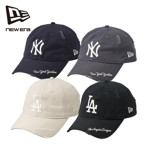 NEW ERA ニューエラ バイザーロゴキャップ(ネイビー): 通常| プラザ