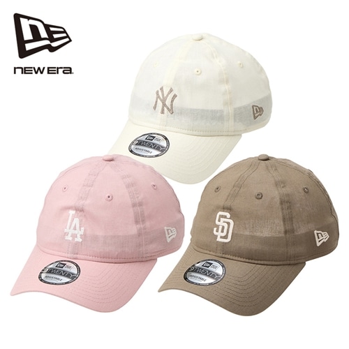 NEW ERA ニューエラ 9TWENTY リネンキャップ(グリーンブラウン): 通常