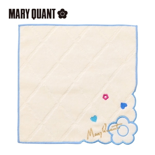 MARY QUANT マリークワント ハートタオル ブルー(ブルー): 通常