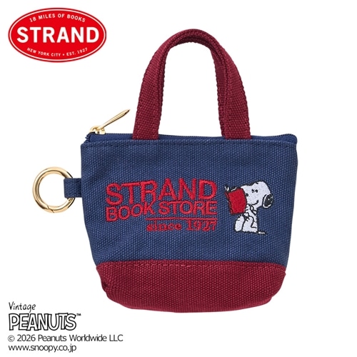 スヌーピー PEANUTS ストランド・ブックストア ミニバッグチャームポーチ