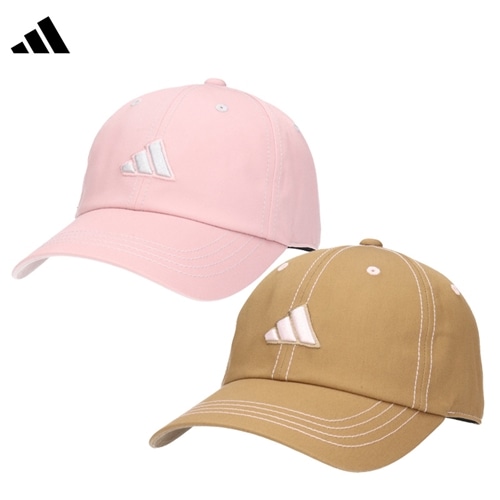 adidas アディダス ステッチキャップ(ピンク): 通常| プラザオンライン