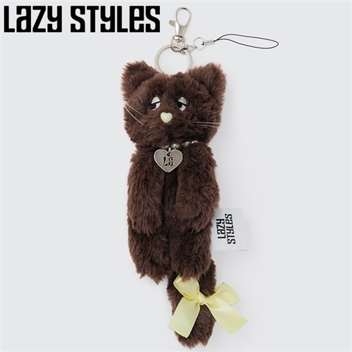 Lazy styles レイジースタイルズ Lozie マスコットキーリング(ブラウン