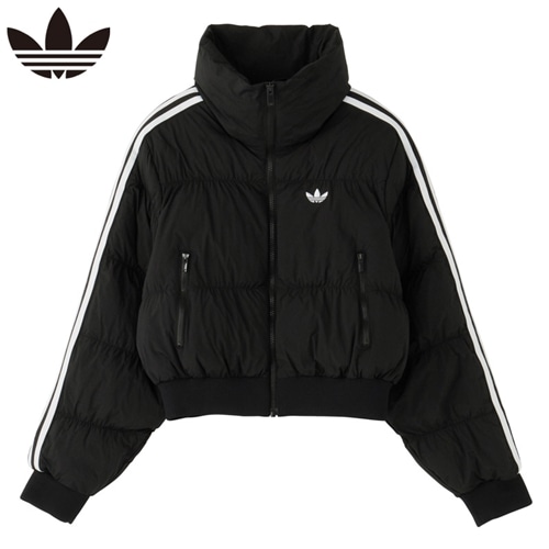 adidas アディダス クロップドパフジャケット(規格なし): 通常| プラザ