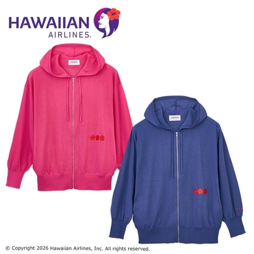 HAWAIIAN AIRLINES ハワイアン航空 UVニットパーカー