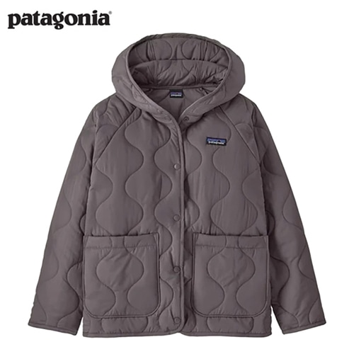 Patagonia パタゴニア キッズ キルテッド パファー(May Grey): 通常