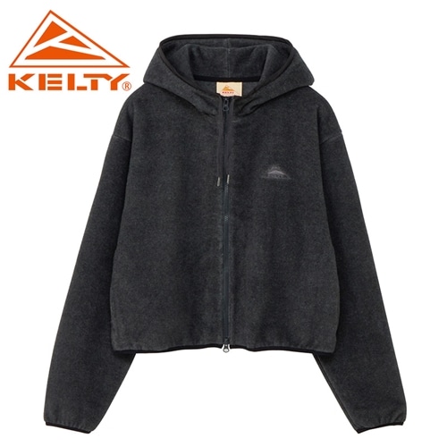 KELTY ケルティ フリースジップパーカー チャコール(チャコール): 通常