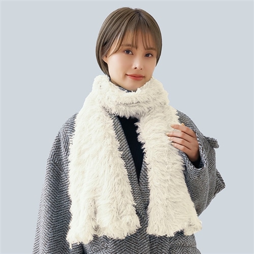 ミラクルボアマルチストール(アイボリー): 通常| プラザオンラインストア