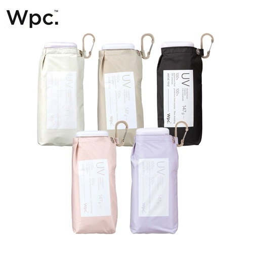 マリークワント PLAZA Wpc. 折りたたみ傘 遮光 紫外線カット ホワイト Wpc. 折りたたみ傘 MARY QUANT マリークワント BABYアンブレラ