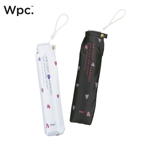 マリークワント PLAZA Wpc. 折りたたみ傘 遮光 紫外線カット ホワイト マリークワント PLAZA Wpc. 折りたたみ傘 遮光 紫外線カット