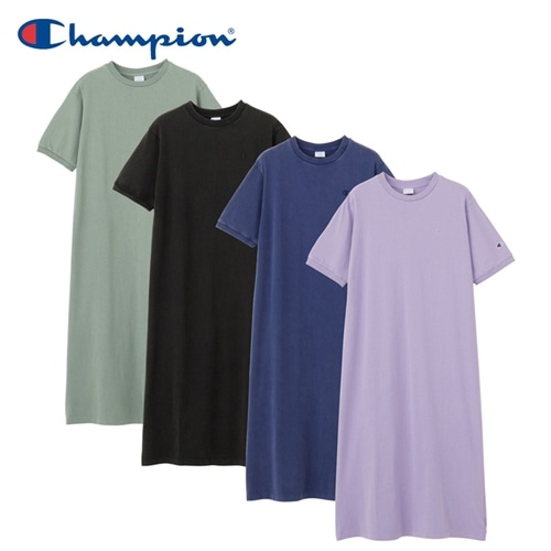 Champion ワンピース Champion ワンピース 「Champion」ラインリブワンピース